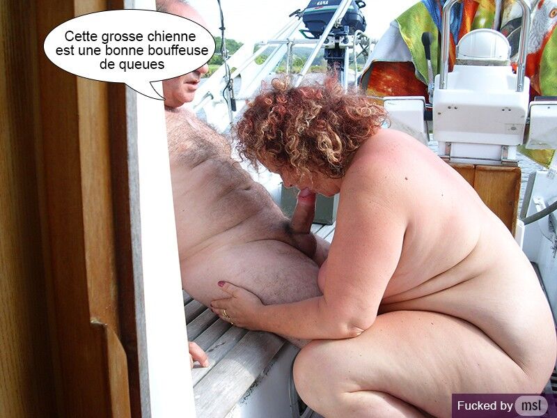 une grosse salope  + french caption 2 of 7 pics