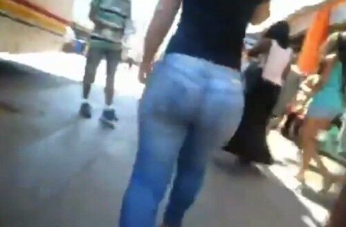 Free porn pics of Candid White Girl Bottle Shape Jeans 8 of 8 pics
