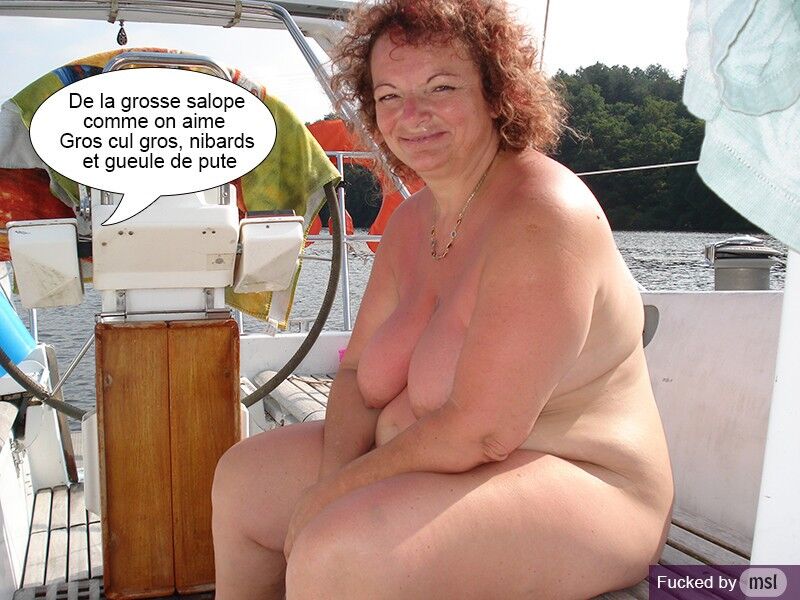 une grosse salope  + french caption 1 of 7 pics