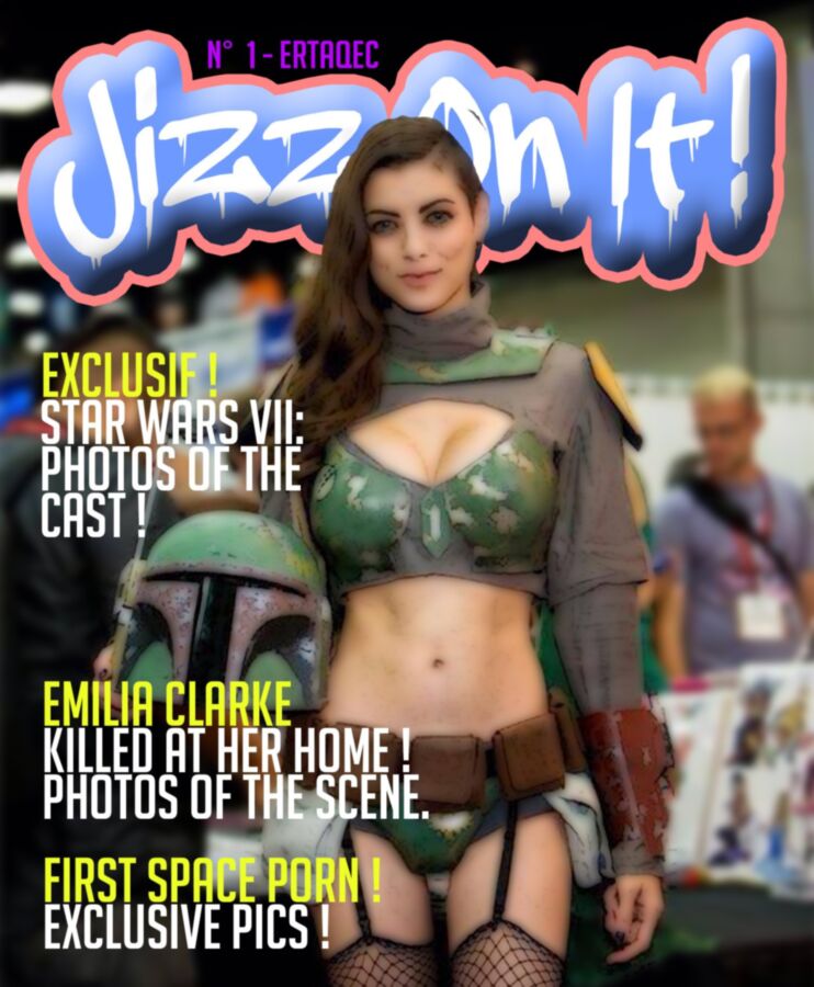 Free porn pics of Jizz On It ! Magazine Cover - HARD Captions ! 1 of 5 pics