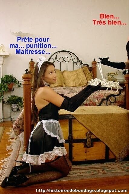 Soubrette / French maid in trouble 9 of 13 pics