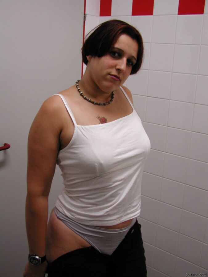 Free porn pics of chubby austrian teen posing in public toilet 24 of 190 pics