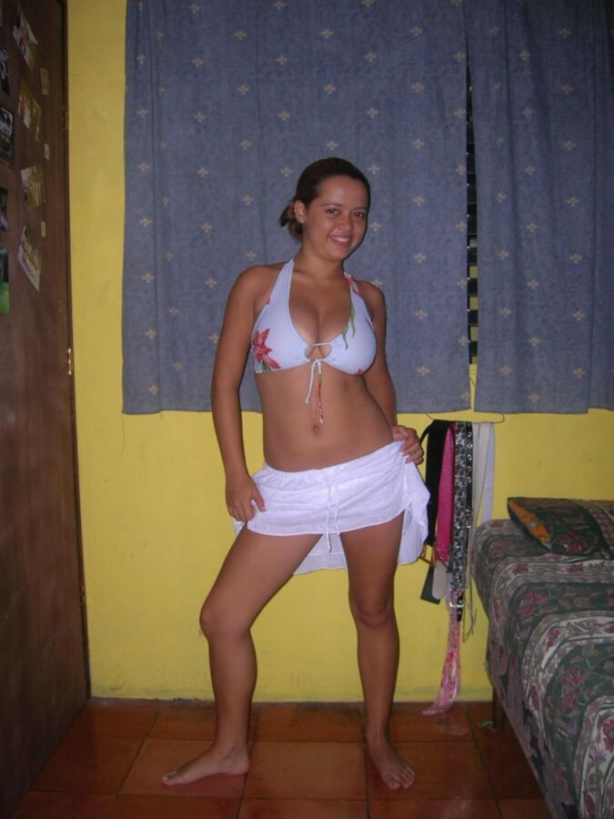 Free porn pics of Busty Latina Amateur Teen 21 of 58 pics
