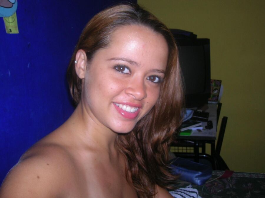 Free porn pics of Busty Latina Amateur Teen 12 of 58 pics