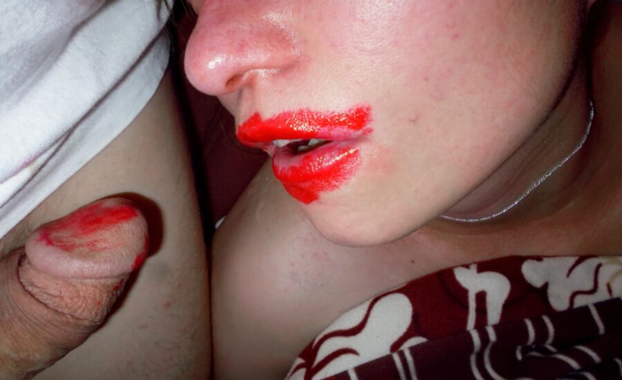 Free porn pics of Red Lip Bitch 3 of 5 pics