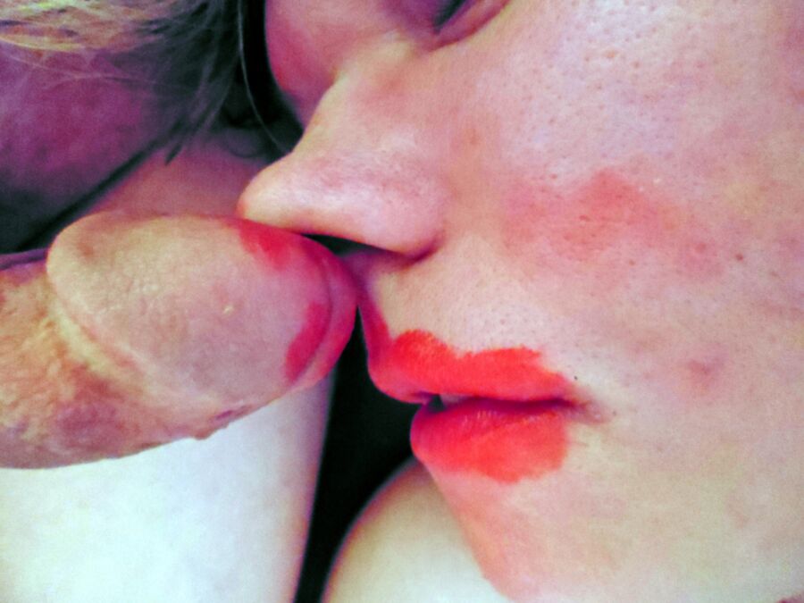 Free porn pics of Red Lip Bitch 1 of 5 pics