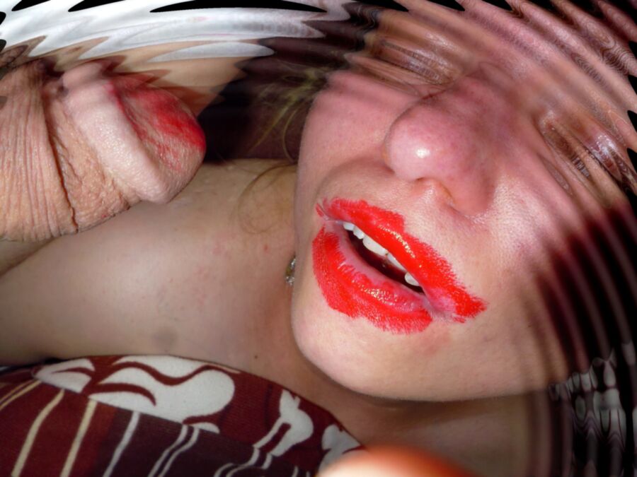 Free porn pics of Red Lip Bitch 4 of 5 pics