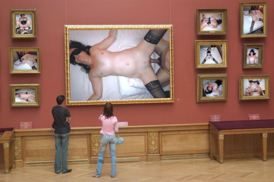 Free porn pics of Another art heist of Mrs EXPOSED 1 of 5 pics