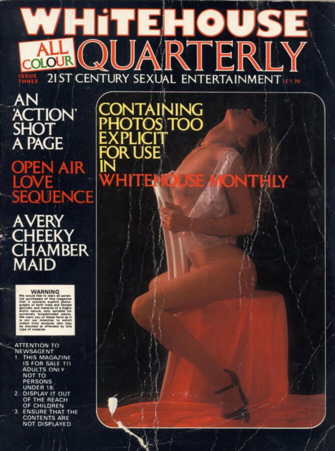 Free porn pics of Whitehouse Quarterly UK vintage mag scans 10 of 95 pics