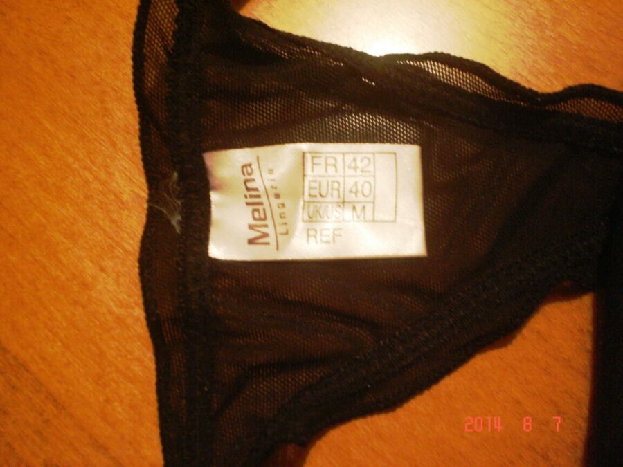 Free porn pics of Black thong my sexy GF 8 of 35 pics