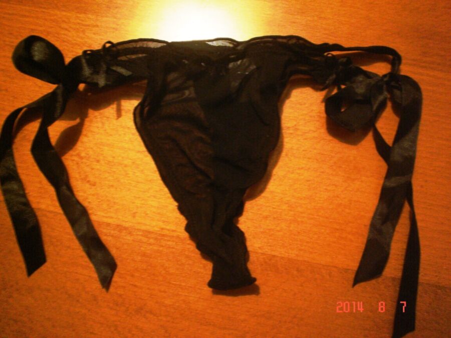 Free porn pics of Black thong my sexy GF 4 of 35 pics