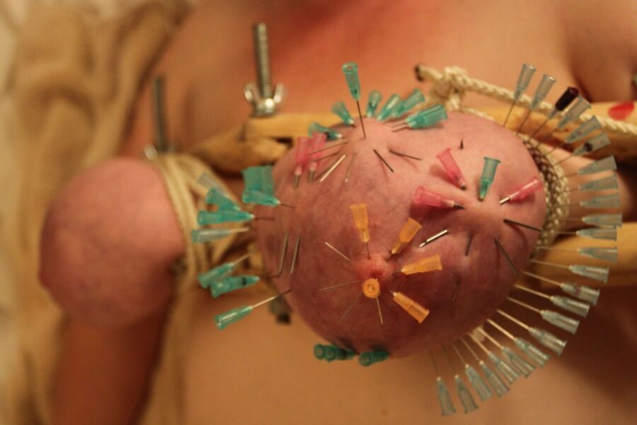 Free porn pics of Breasts clamped and tortured 16 of 23 pics