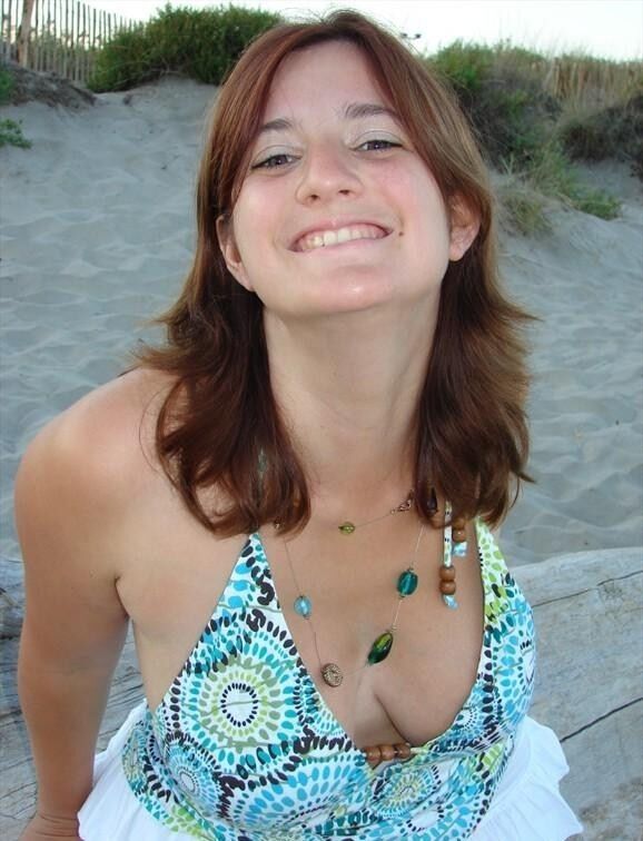 Free porn pics of Busty Beach Girl 10 of 46 pics
