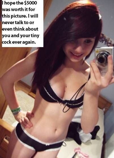 Free porn pics of Teens insulting and humiliating you losers 22 of 28 pics