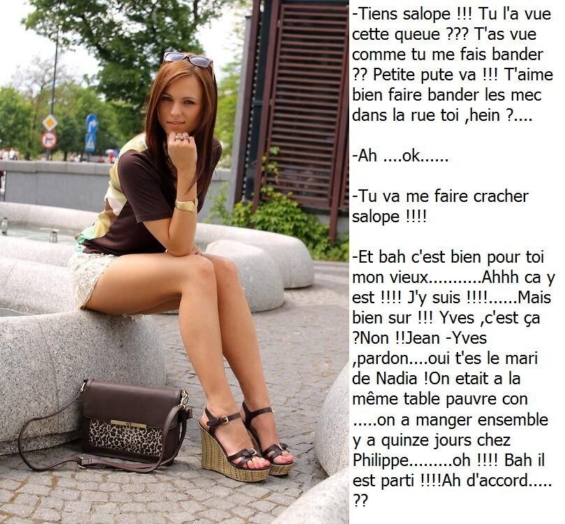 femdom and pathetic wankers - french captions 10 of 13 pics