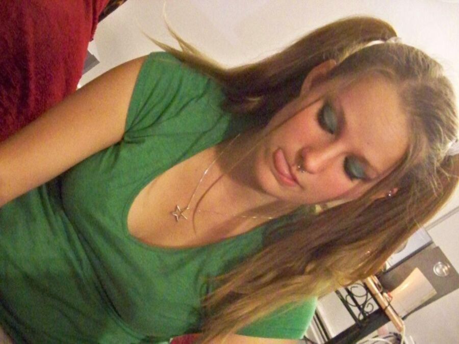 Free porn pics of Stoner Girl with Pigtails and Nosering 10 of 122 pics